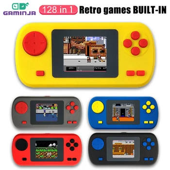 GAMINJA GC32 2.4 Inch TFT Screen Classic Retro Game Player Built-in 128 Games Portable Handheld Video Game Console 1