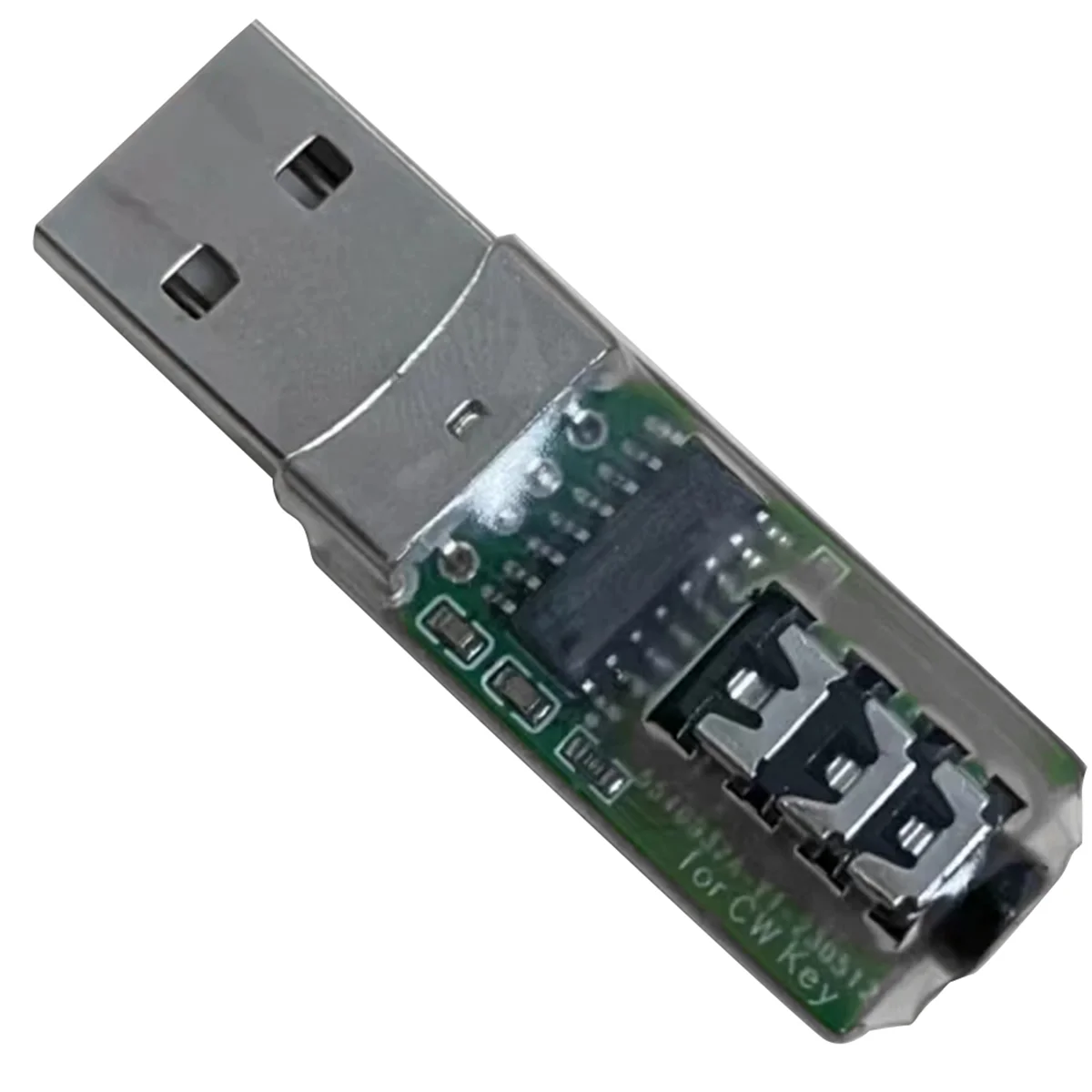 For VBand Morse USB Key Trainer Vband Mobile Phone Computer Connector Code Trainer Telegraph Key Connection
