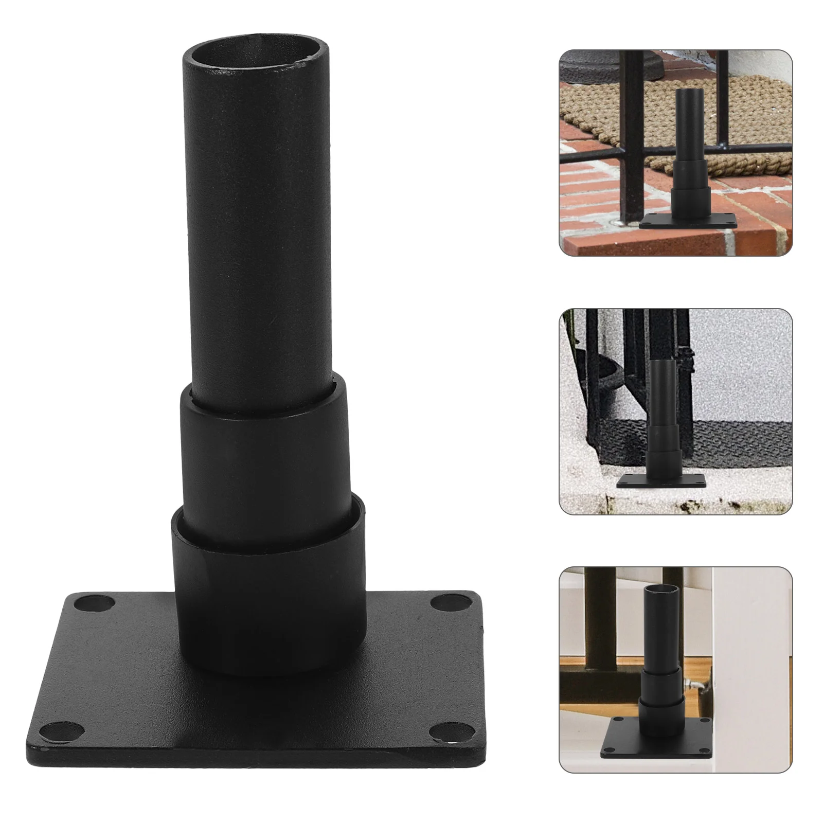 

Yard Fence Base Plastic Kit Parts Accessories Support for Small Pe Garden Holder