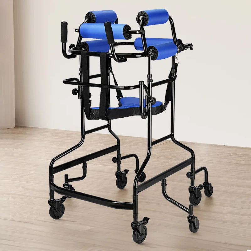 Adult Rehabilitation Walker, Rehabilitation Training Equipment, Fall Prevention Trolley, Elderly Standing Walking Frame