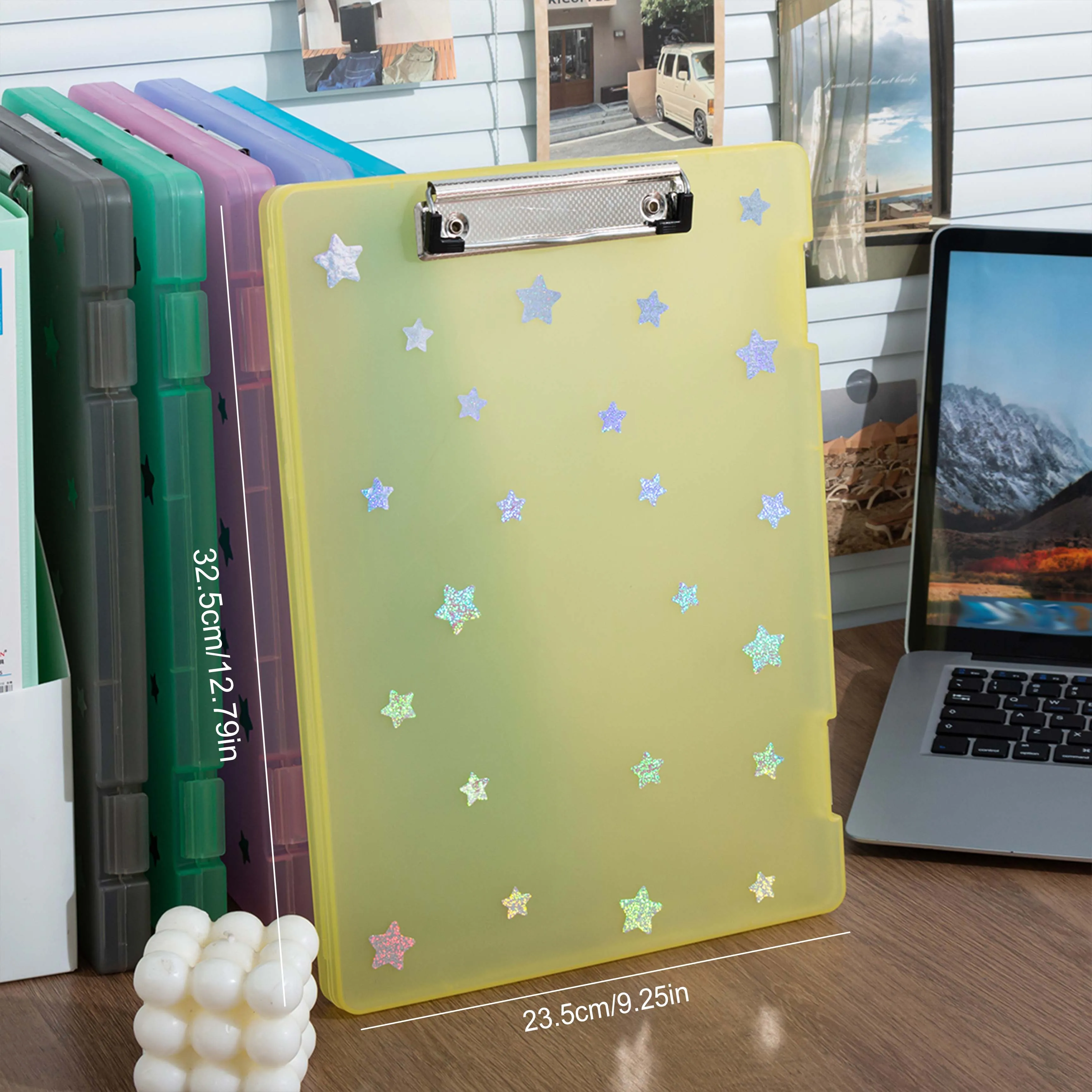 A4 Writing Pad Drawing Board Clip Student Test Paper Clip Two-In-One Thickened Large Capacity A4 Folder Contract Clip Office S 2