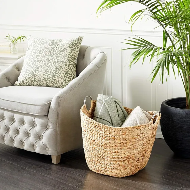 Large Seagrass Storage Basket 2