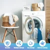 Dryer Sheet Boxes with Lid Reusable Dryer Sheet Bin for Fabric Softener Large Capacity Laundry Room Living Room Decor Container 4