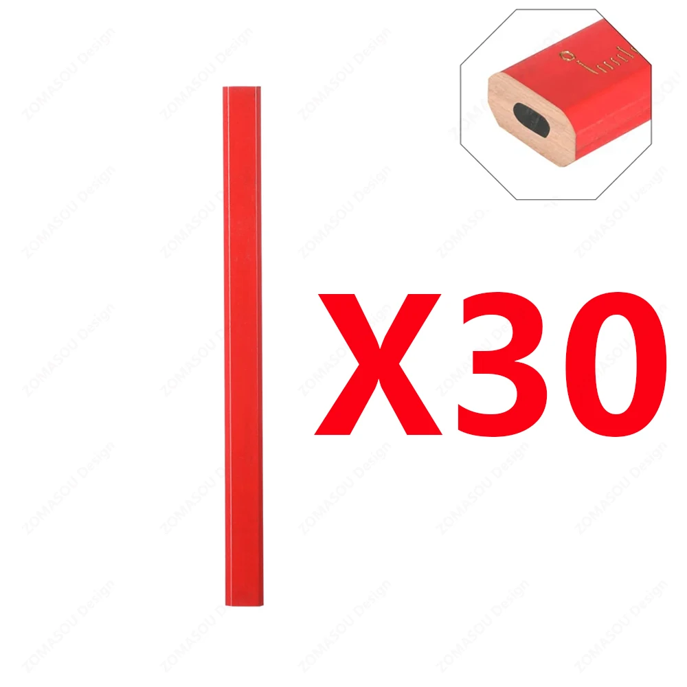 1-150 قطعة أقلام النجارة الثقيلة مثمنة الصلب الأسو...