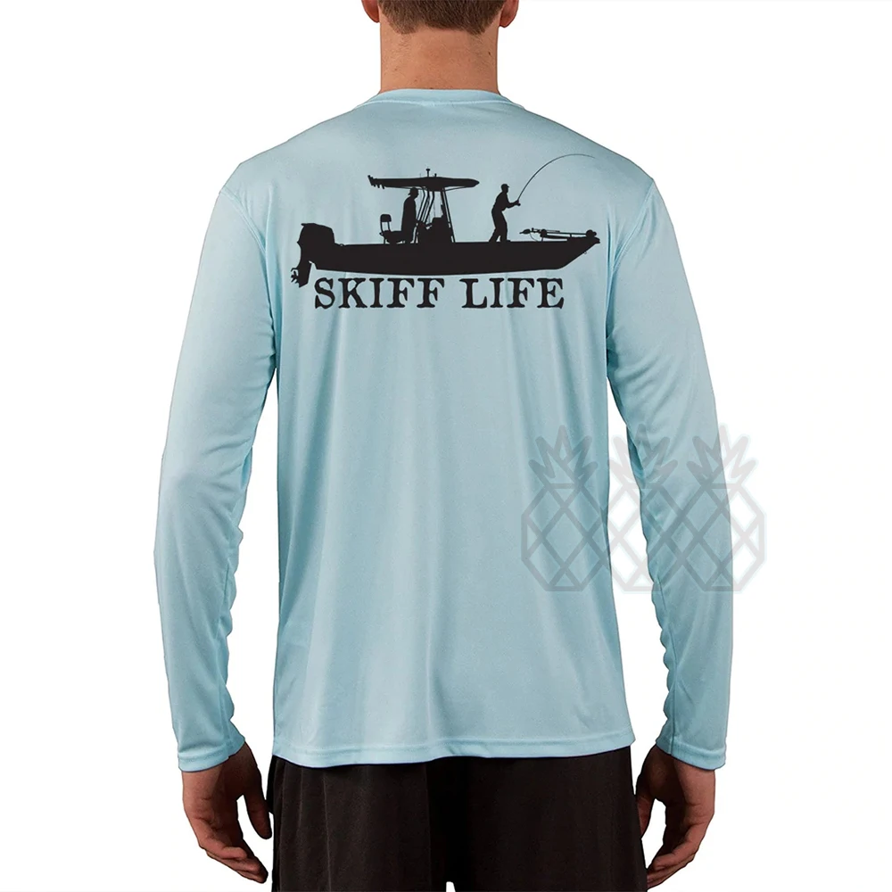 

Мужская футболка для рыбалки с защитой Upf 50, индивидуальная уличная быстросохнущая футболка с защитой от УФ лучей и длинными рукавами, длинная футболка с защитой от солнца F
