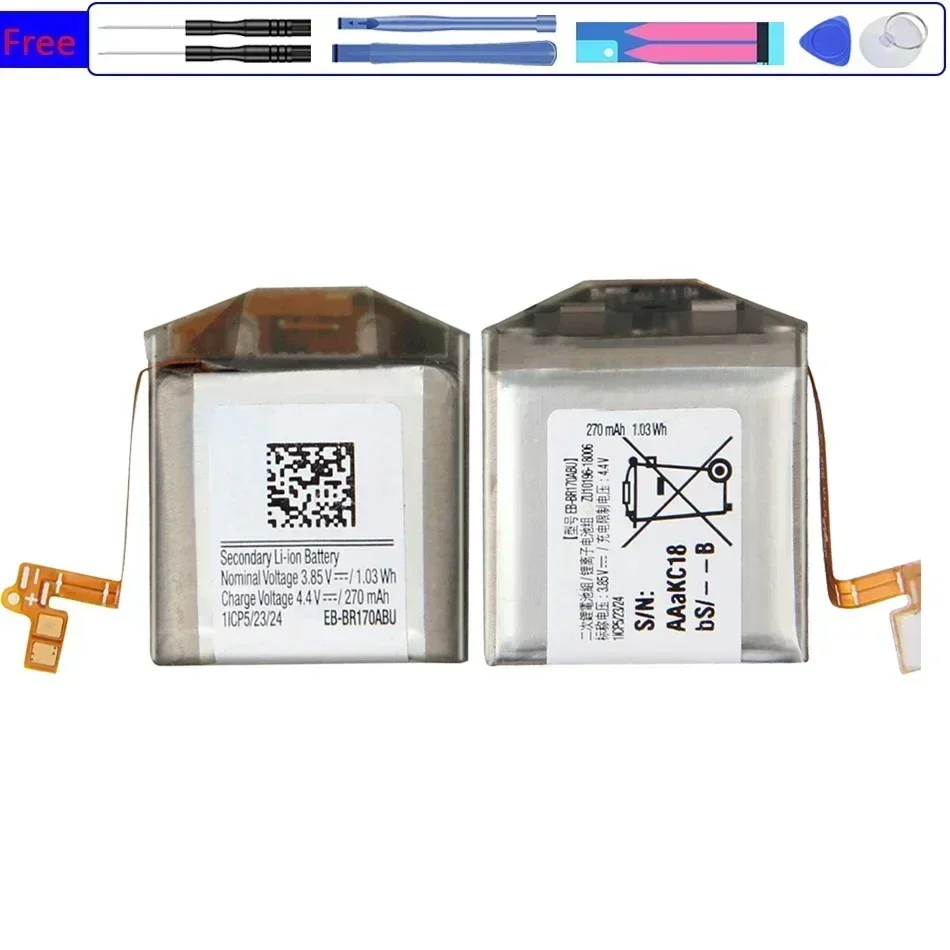 Batteria Eb-Br800Abu Eb-Br810Abu Eb-Br170Abu Per Samsung Gear S4 42Mm 46Mm Sm-R800 Sm-R810 Sm-R805 R800 R805 R810 Bateria