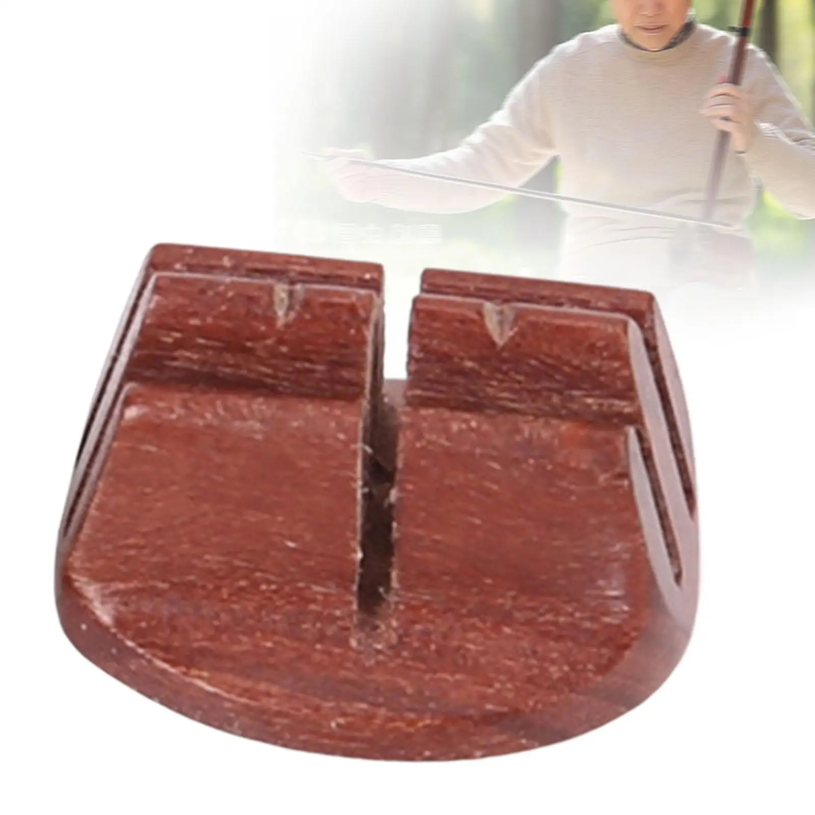 Erhu Bridge Sturdy Professional Improved Intonation Replacement Universal Erhu Code for Player Chinese Music Accessories
