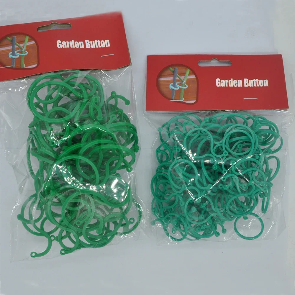 50Pcs Plant Clips 8 Word Buckle Vine Tying