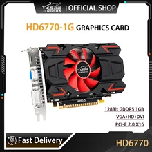HD6770 carte graphique PCI-E 2.0 X16 1 go GDDR5 128 peu VGA DVI-I compatibles HDMI vidéo cartes pour AMD Radeon HD 1G 6770 128Bit 7870