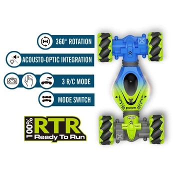 2022 Newest 4WD RC Stunt Car 2.4G Radio Remote Control Cars 2
