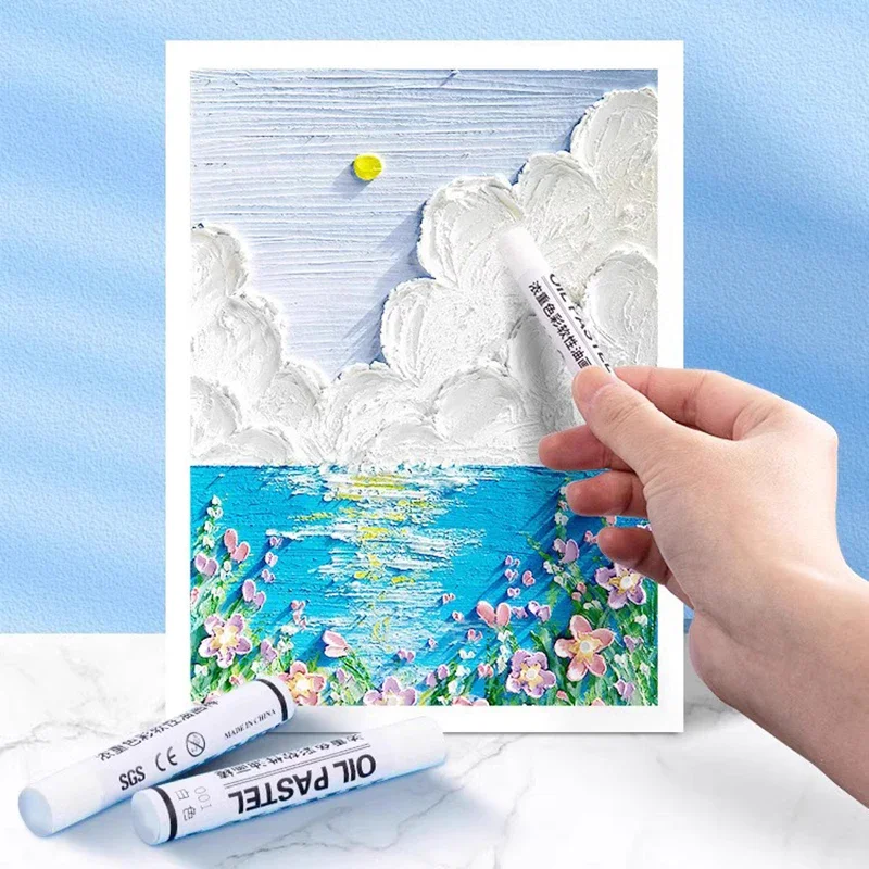 Artist Oil Pastels Complementary Color Soft Stick Children Professional Painting Drawing Graffiti Art Supplies
