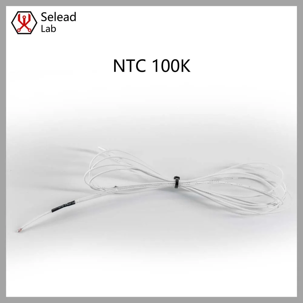 Seleadlab 1/5/10pcs NTC 3950 100K Thermistors Temp Sensor for 3D Printer Parts Voron 2.4 Trident Temperature Heated Bed 1M