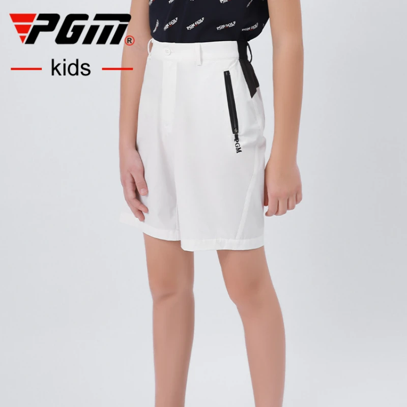 PGM Boys Golf Shorts Summer Children Elastic Band Pants kids Casual Sports Wear Clothing Casual Commuter Clothes Suit KUZ105