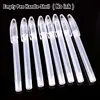 10/20/30/50/100Pcs Set Empty Transparent Gel Ink Pen Handle Shell Office School Writing Stationery Accessories No Refills 1
