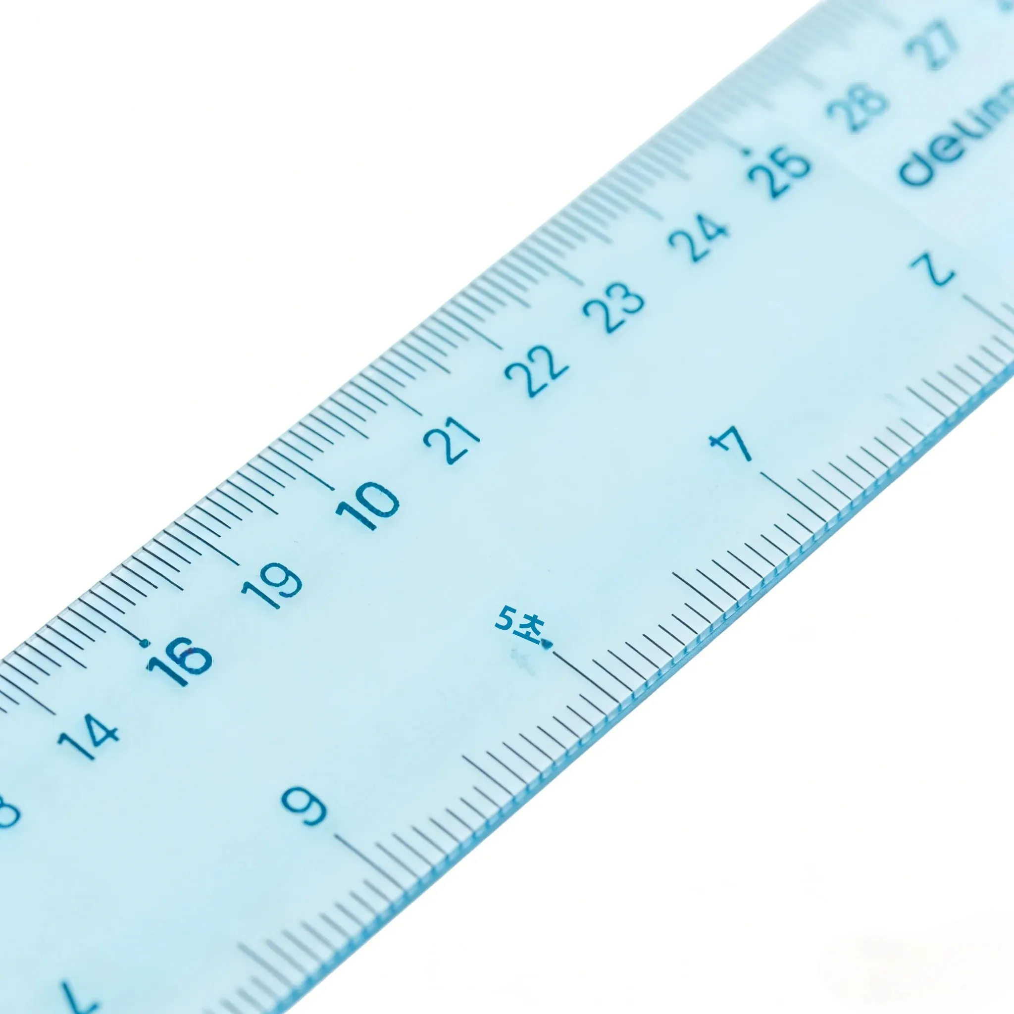 6209 플렉시블 자 30cm 부드럽게 구부릴 수 있는 직선 자 귀엽고 다채로운 깨지지 않는 자 학생용 학교 용품