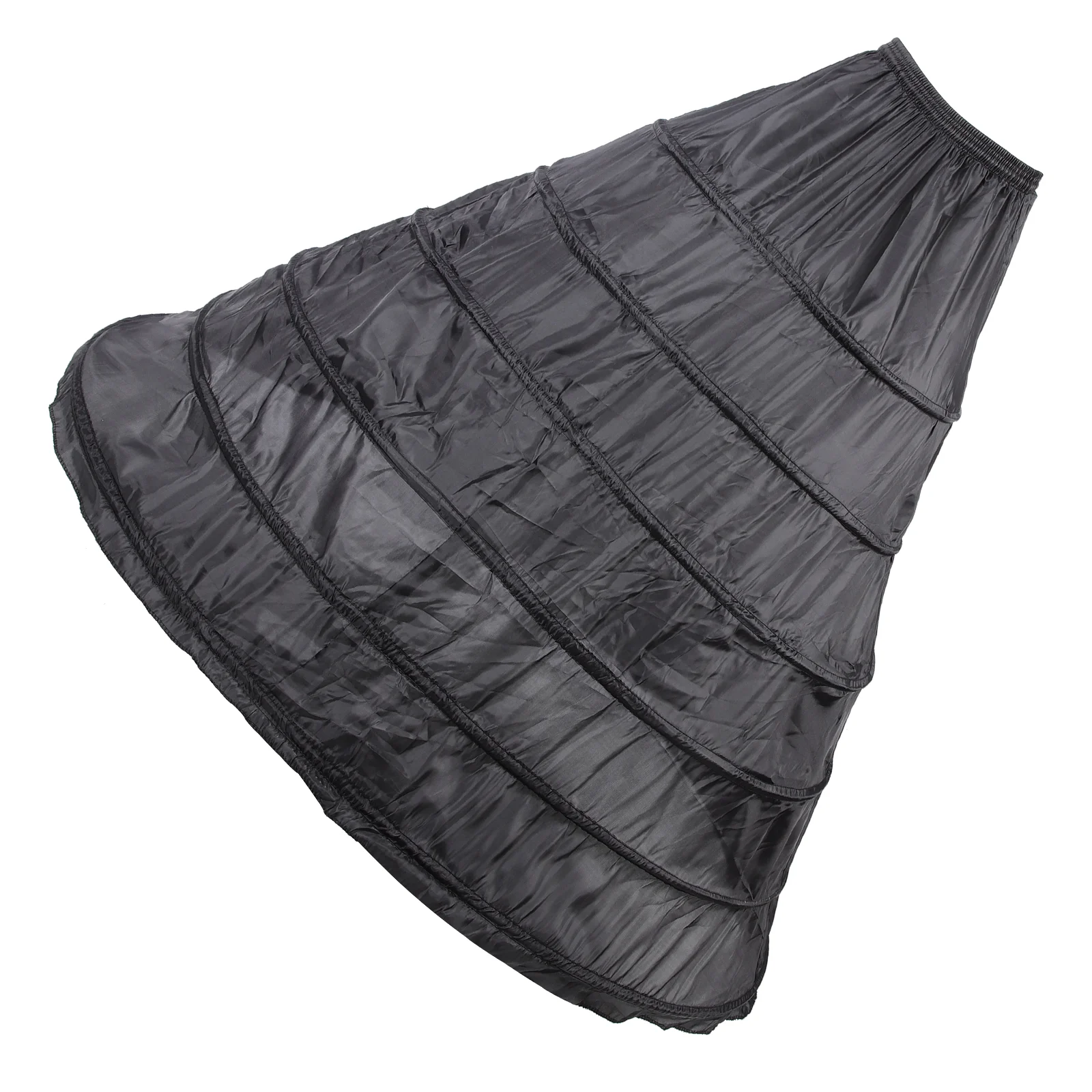 Skirts Cosplay Petticoat Polyester Taffeta for Girls Dress Underskirt