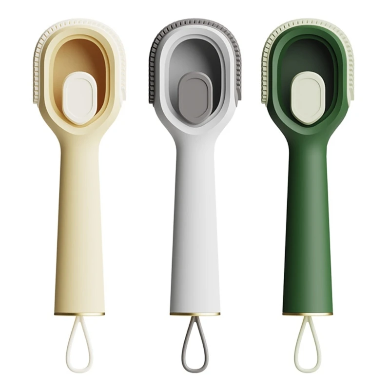 

69HC Ergonomic Shoe Cleaning Tool with Liquid Dispenser Shoes Brush Soft Cleaner