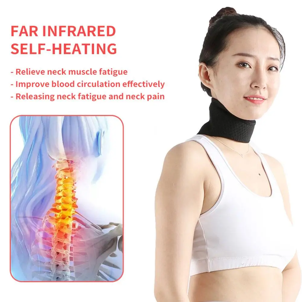 Breathable Mesh Neck Brace Light Thin Warm Moxibustion Cold Thermal Rash Support Prevention Neck Heat Cervical Pad Preventi E4F1 et692b handheld infrared thermal imager 2 8inch 240 320 tft display screen 20℃ to 550℃ temperature measurement 640 480 visible light resolution
