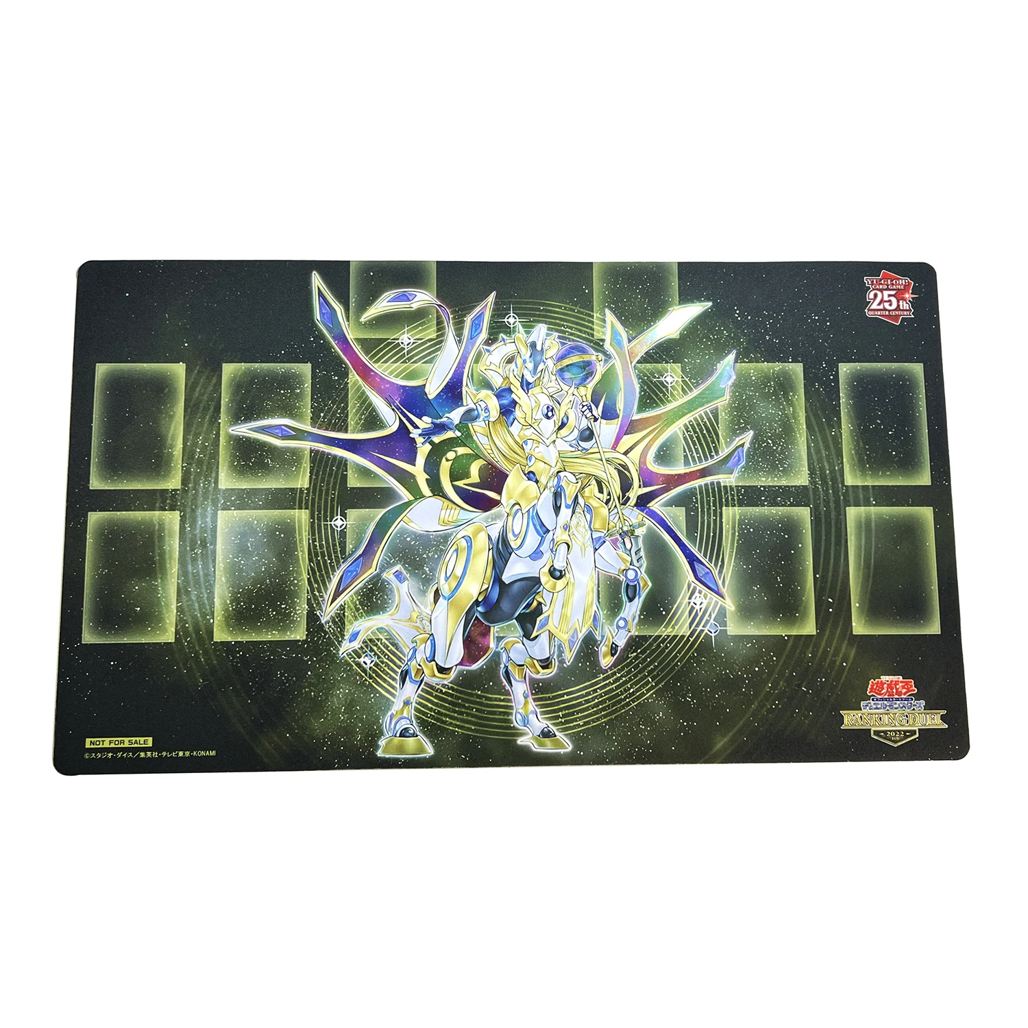 Yu-Gi-Oh Blue-Eyes Chaos MAX Dragon Foil Holographic Shinny Holo Custom Playmat  Rainbow CCG Mat Link Zone Playmat +Free Bag 5