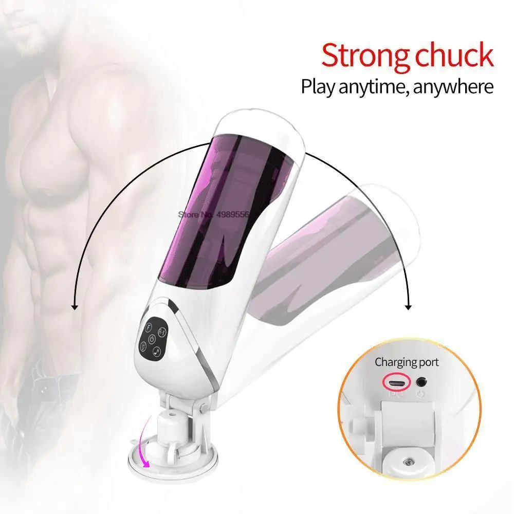 tic Penile Piston Telescopic Rotation Male Masturbator Cup Adult Sex Toys Real Sucki_voghion.com