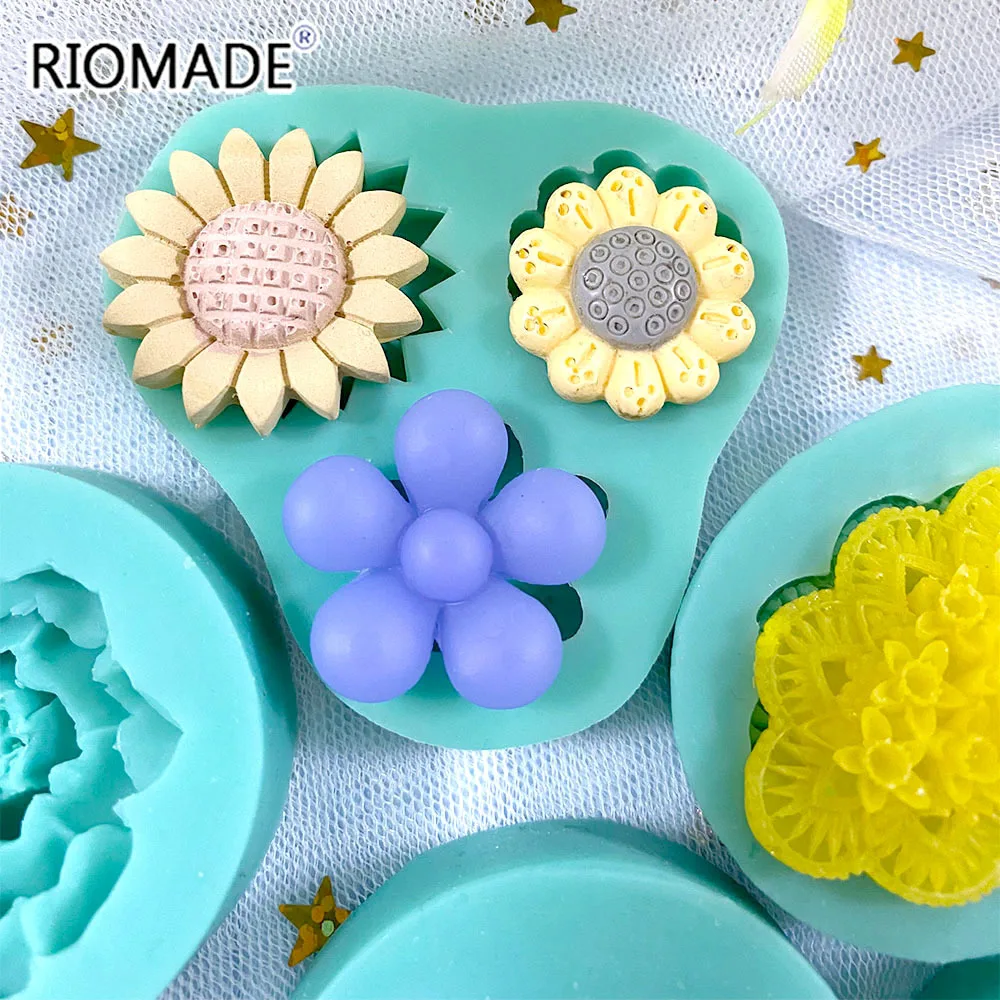 Flower Style Silicone Mold For Cake Decorating Fondant Cupcake Chocolate  Dessert Kitchen Baking Tools DIY Epoxy Resin Mould