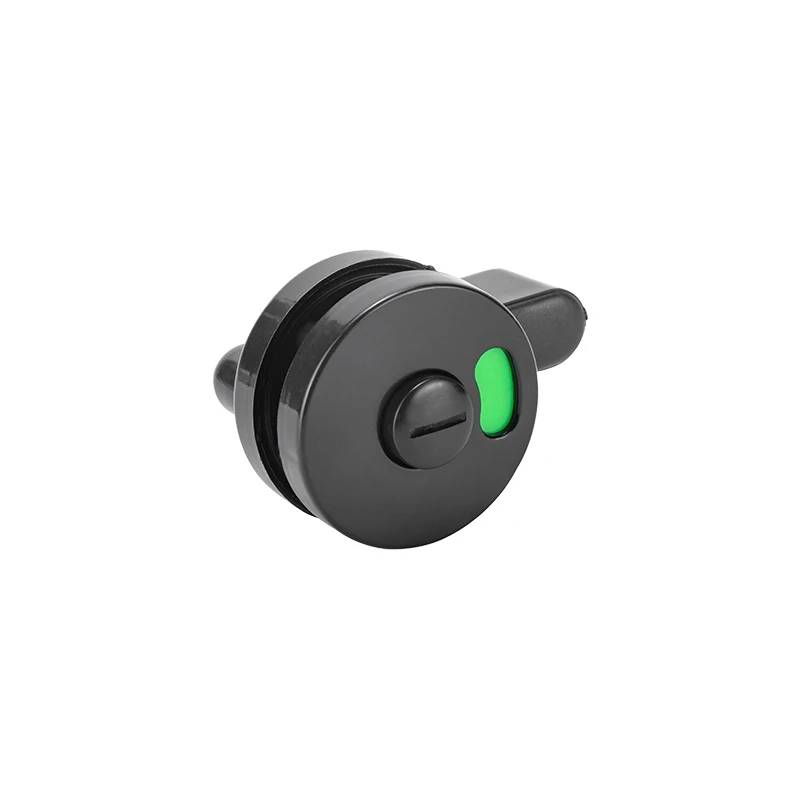 Top Quality Factory Public Bathroom Thumb Turn Locks Toilet Wc Hotel Hardware Accessories Red Green Sign Plastic Door Lock