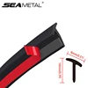 SEAMETAL Car Rubber Seal Strip for Fender Flare Arch Small Slanted T-Type Seal Edge Gap Strips Waterproof Soundproof Protection 1
