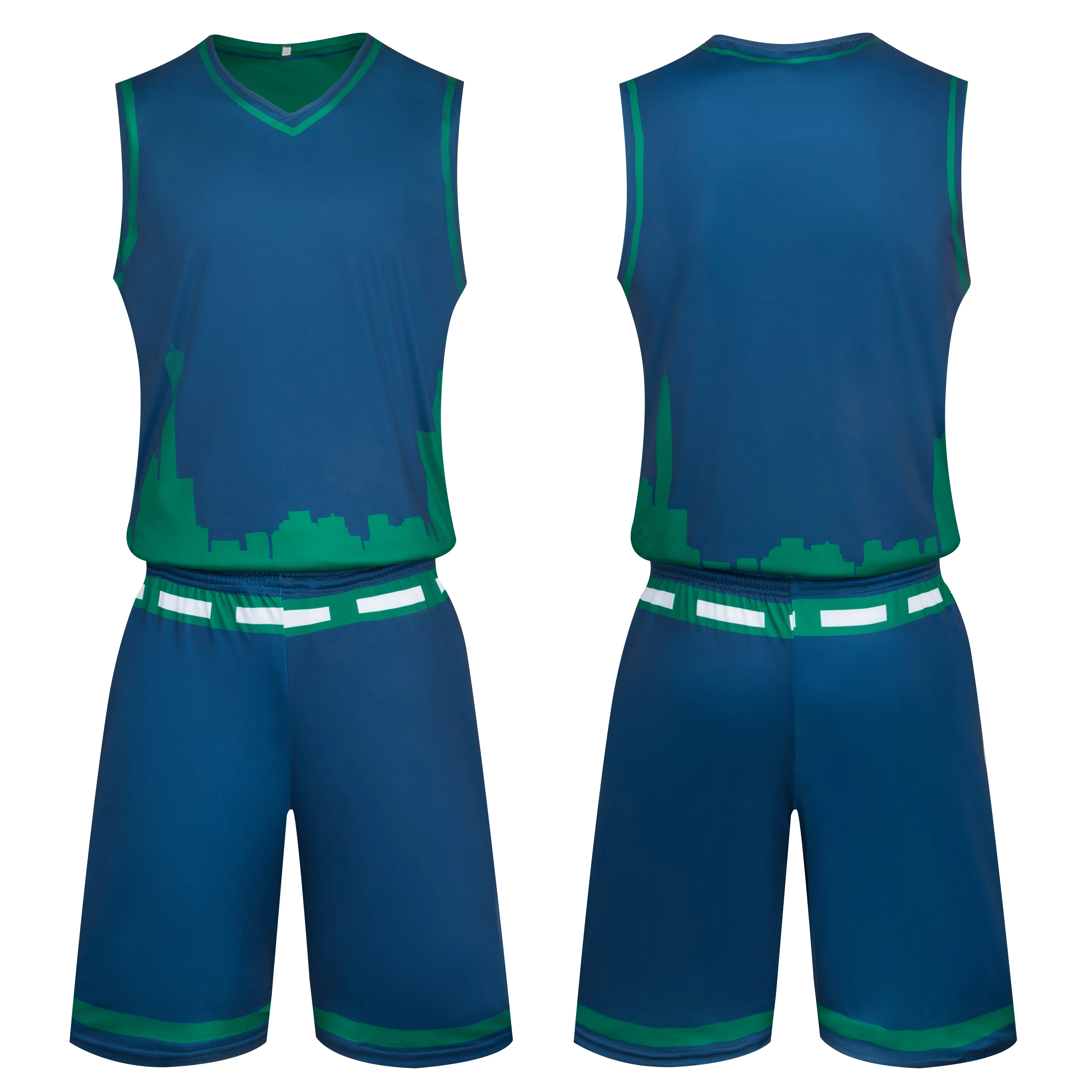 Design Your Own Basketball Uniforms Fully Sublimation | YoungSpeeds Reversible Jersey & Shorts / Mens