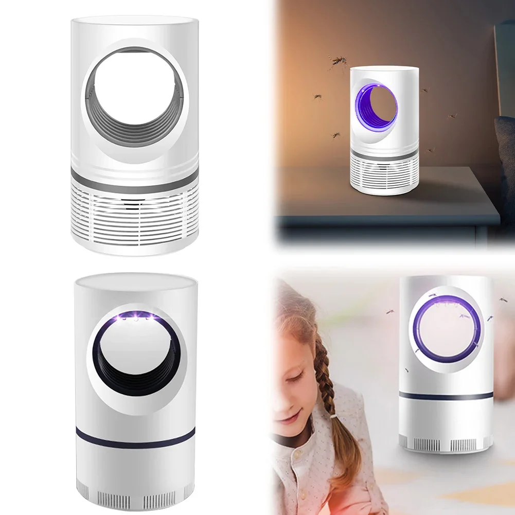Electric USB Insect Mosquito Killer Lamp Non-Toxic Fly Pest Catcher Trap Indoor Bug Zapper for Home Office for Indoor Outdoor