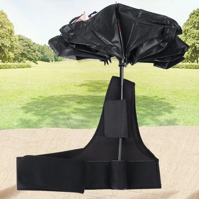 Hands-Free Umbrella Holder Support Strap Adjustable Sun Holder For Gardening Parks Festivals