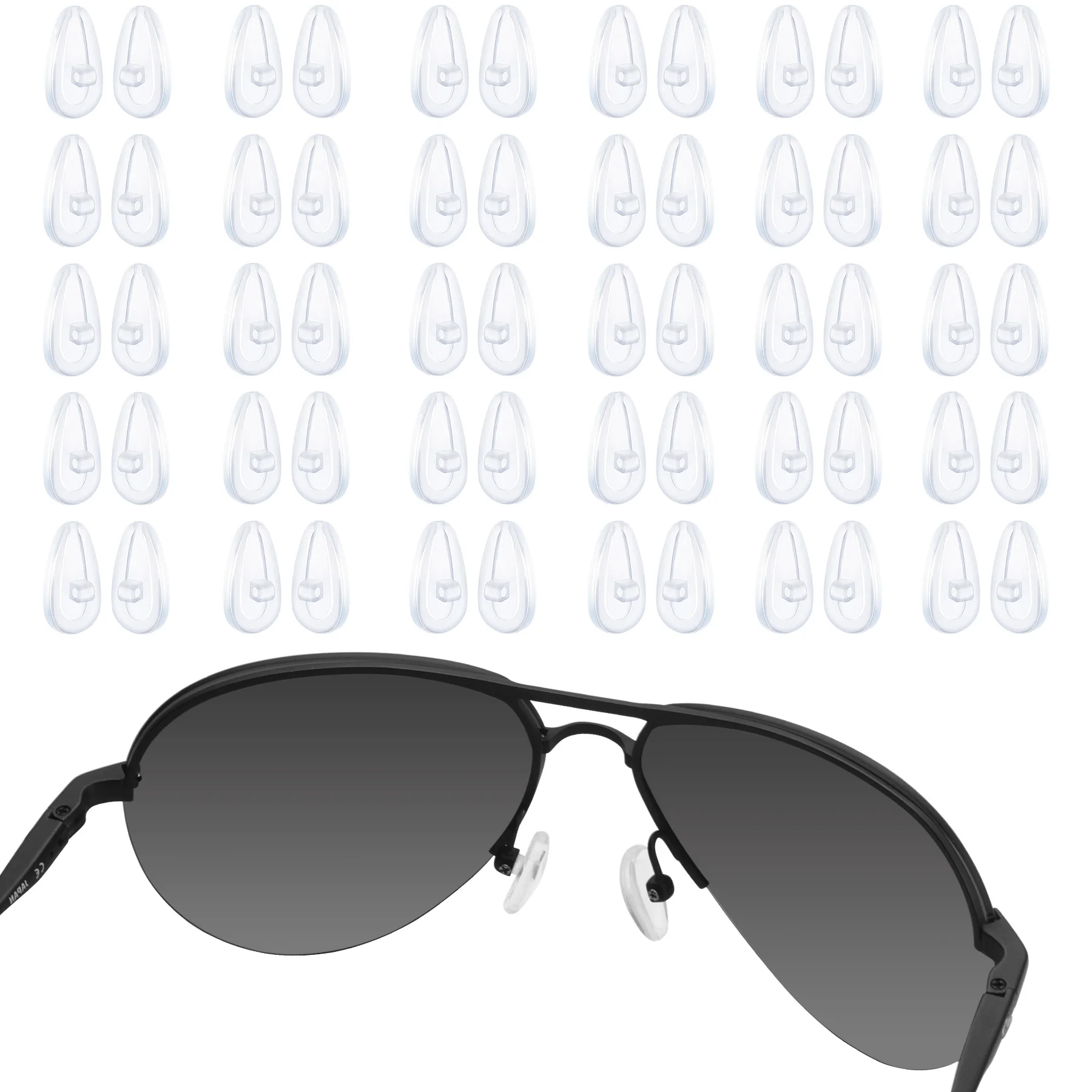 Naselli In Gomma Di Ricambio Bwake Per-Oakley Conduttore 6/Catenaccio/Conduttore 8 Occhiali Da Sole Telaio-Opzioni Multiple