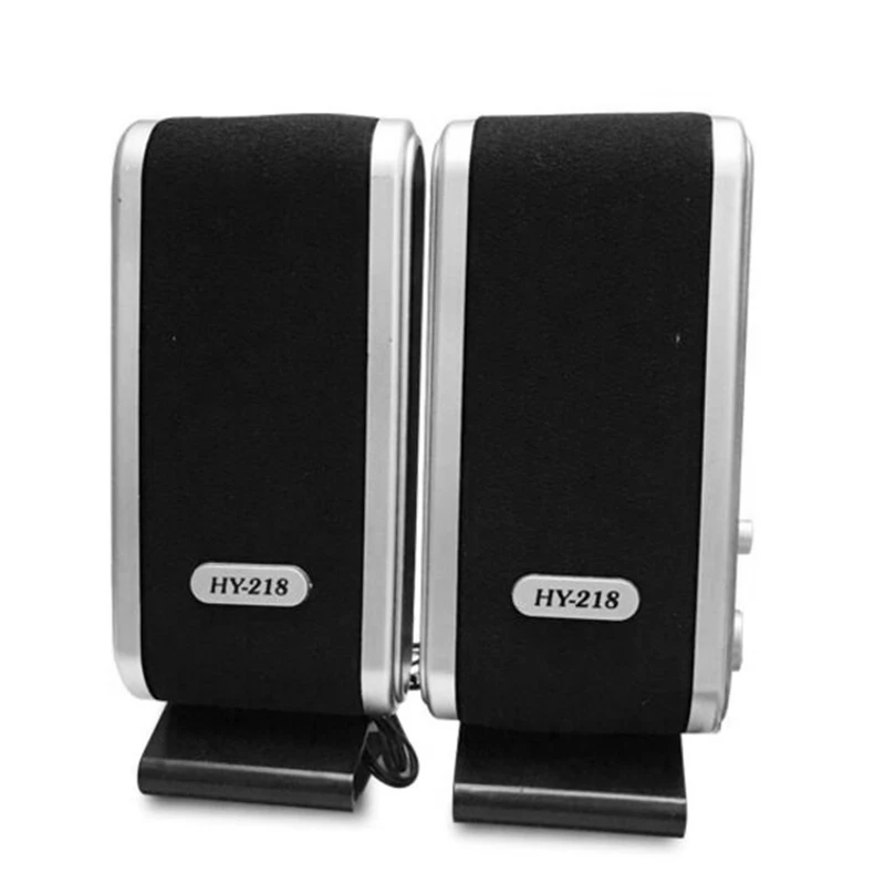 USB Computer Speakers Portable Speaker Stereo 3.5Mm With Ear Jack For Desktop PC Laptop 2 Pcs computer speakers