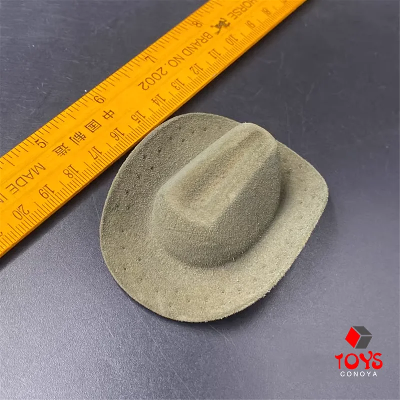 Chapeau Western échelle 1:6 Pour Poupée - Accessoire Miniature Blanc, 6 Cm - Neuf, Générique