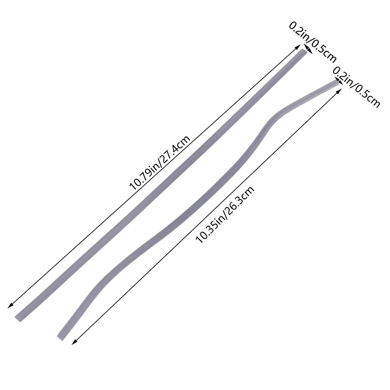 1개 논슬립 범퍼 피트 스트립 노트북 액세서리 엘리트북 830 735 G7 G8 DIY 하단 케이스 풋 패드용 노트북 고무 스트립