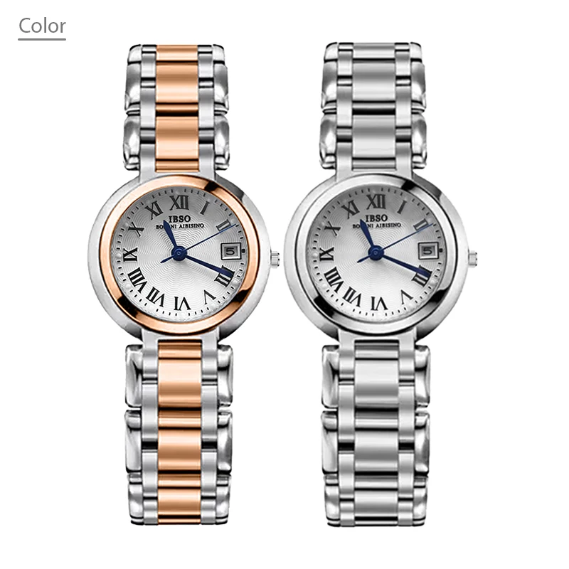 Luxury Brand Women Watches Rose Gold Stainless Steel Modern Hand Clock Female Gifts Fashion Luminous Casual Ladies Wristwatches
