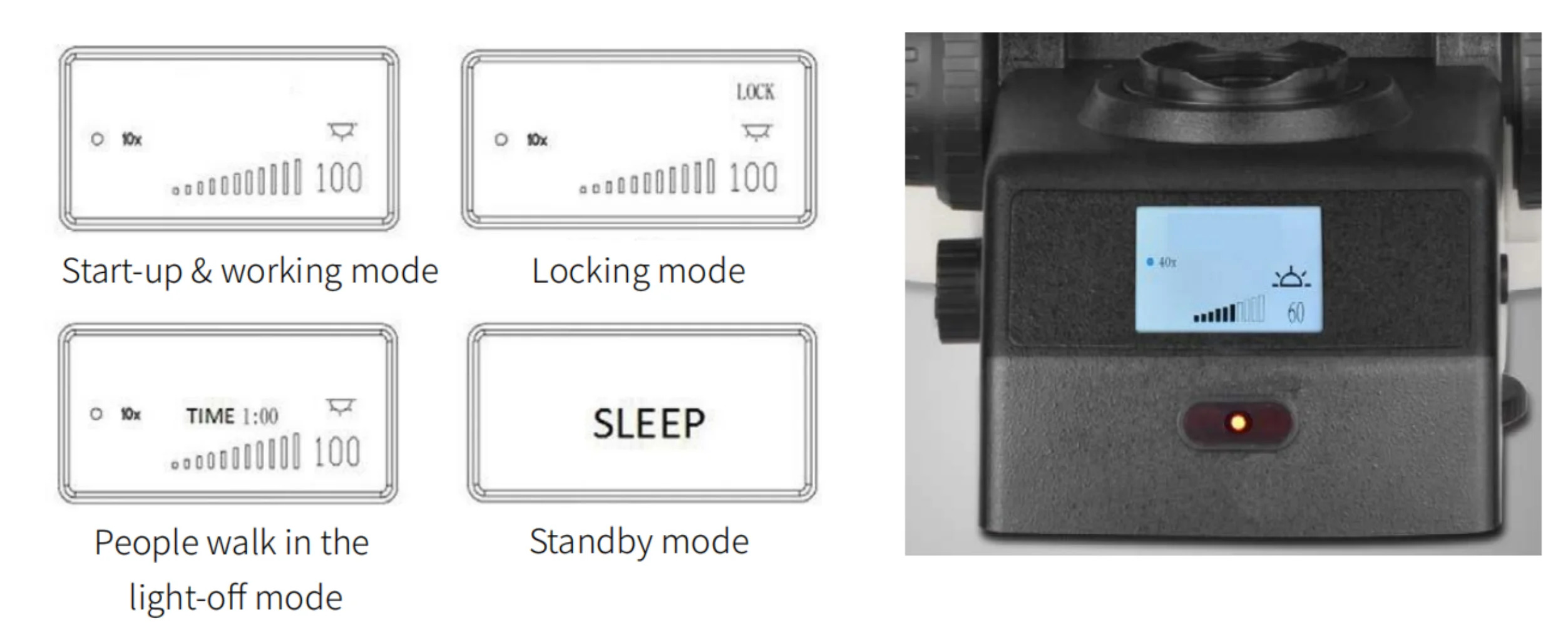 니콘 OF011 시리즈 연구용 직립형 생물 현미경과 비교하여