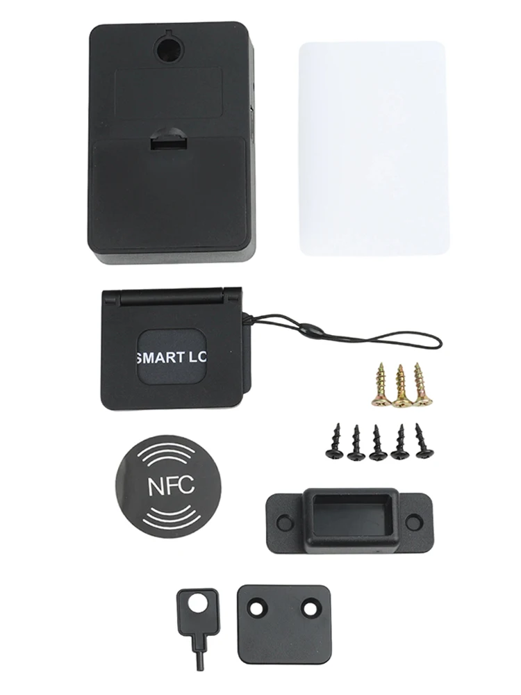 캐비닛, 서랍, 우편함 및 보관함용 보이지 않는 스마트 잠금장치, RFID 카드 또는 NFC 휴대폰을 사용하여 잠금 해제 가능