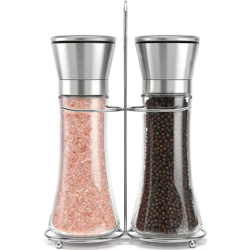 Stainless Steel Manual Spice Grinder for Kitchen
