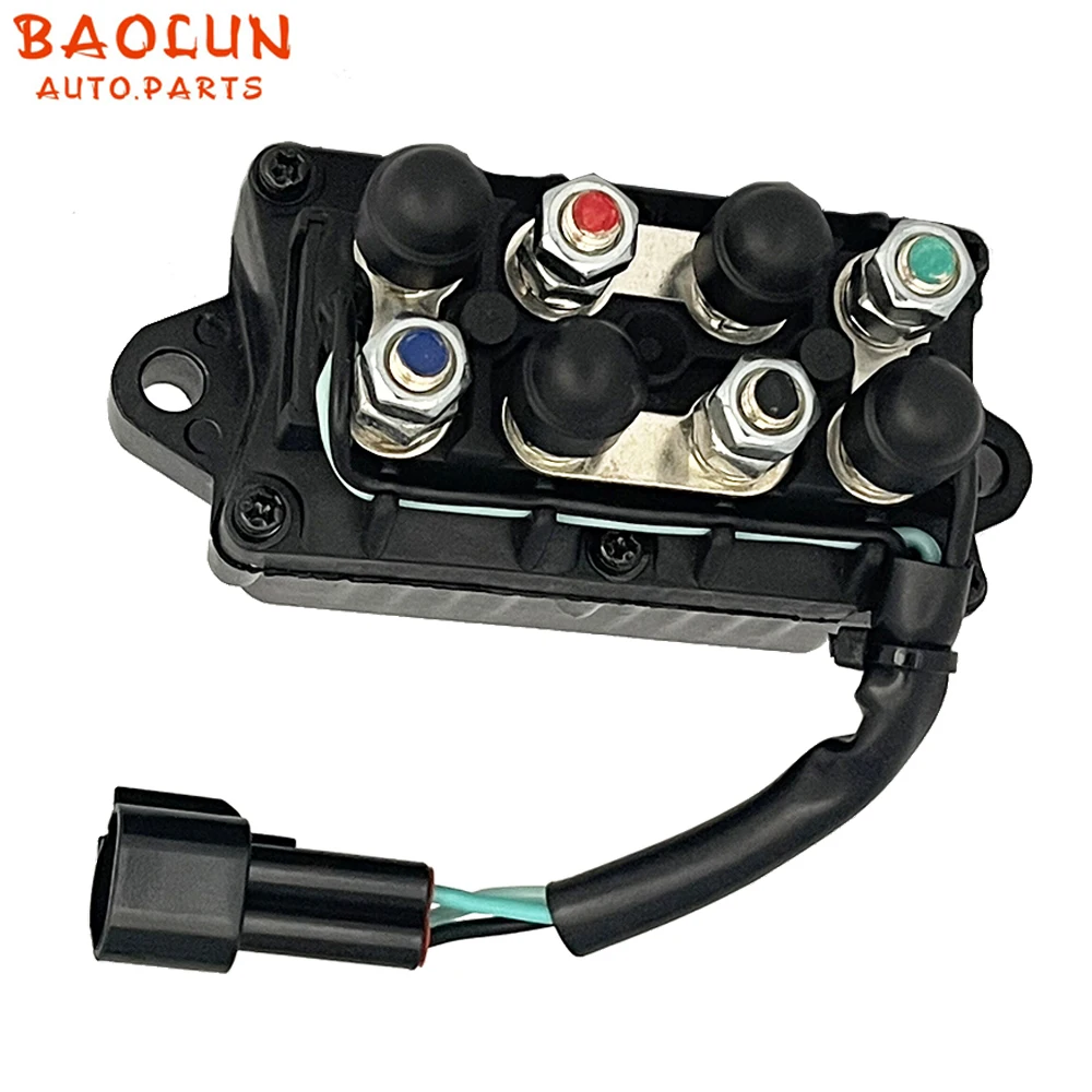 relay switch for yamaha 5dm 81950 00 00 ignition relay 12v dc 5 pin 871 1c s d1 relay accessories g8hn 1c4t dj BAOLUN    Motor Power Trim Tilt Relay Assy 61A-81950-01-00 For Yamaha 60 70 75 85 90 150 200 225 250HP 12V 120A 4-stroke