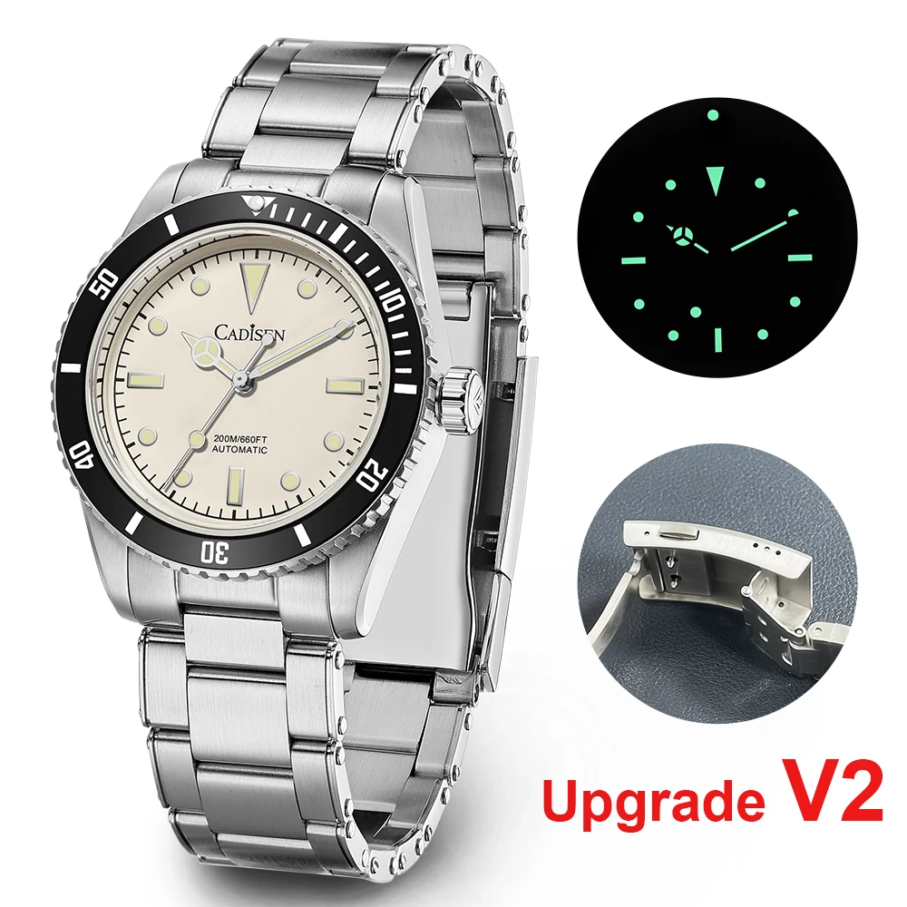 CADISEN-Men-Watch-38mm-Diver-Vintage-Automatic-Business-Wristwatches ...