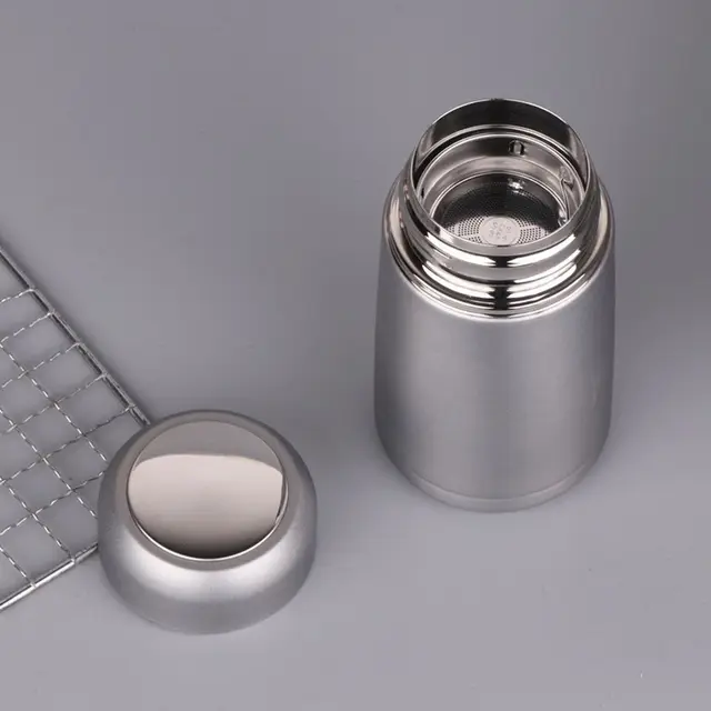 350ML Mini mignon café flacons sous vide Thermos en acier inoxydable voyage boisson bouteille d'eau Thermos tasses et tasses 3