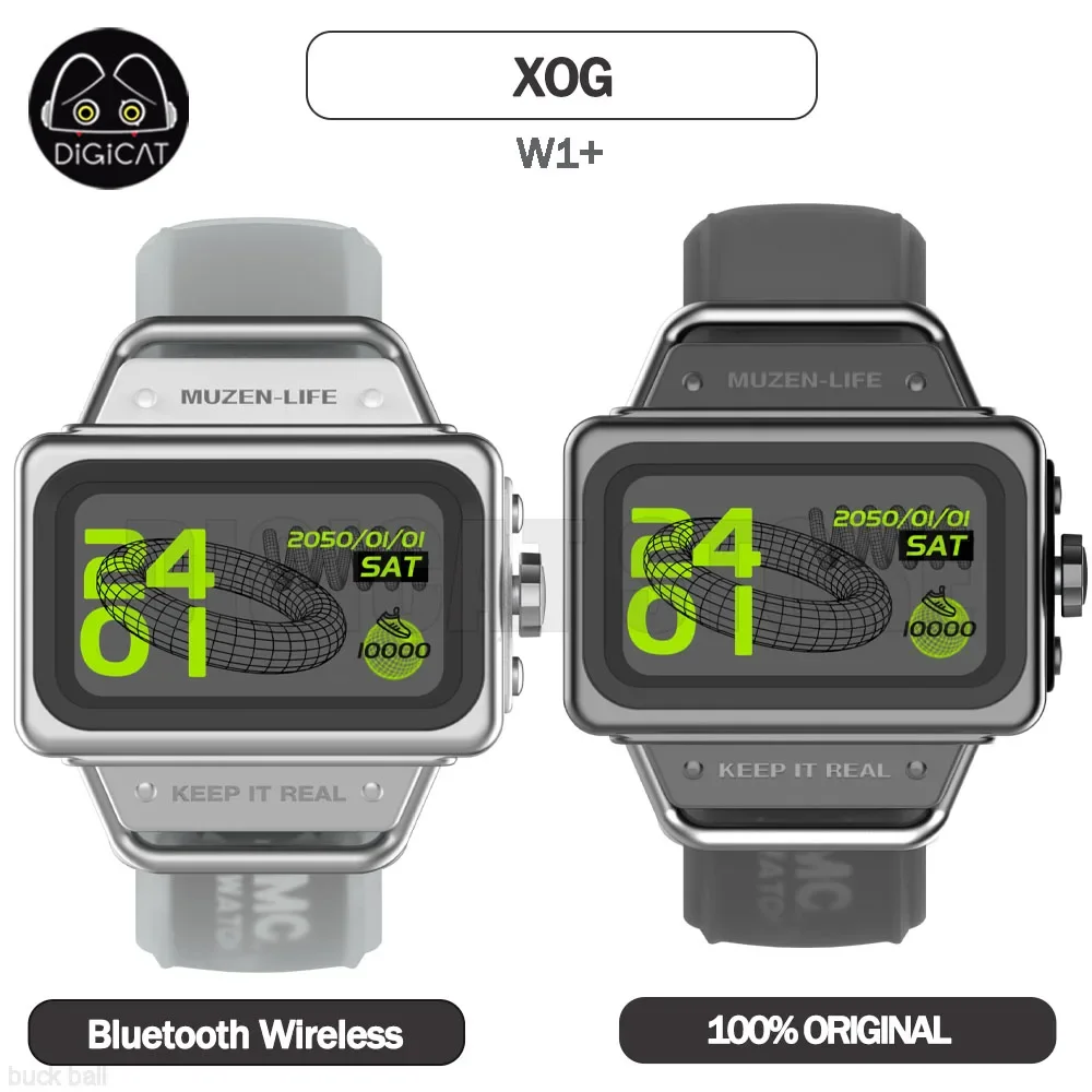 

Mao King Xog Mc Smart Watches For Men Women W1+ Watch Alarm Clock Sport Fitness Heart Rate Amoled Ip67 Waterproof Men Smartwatch