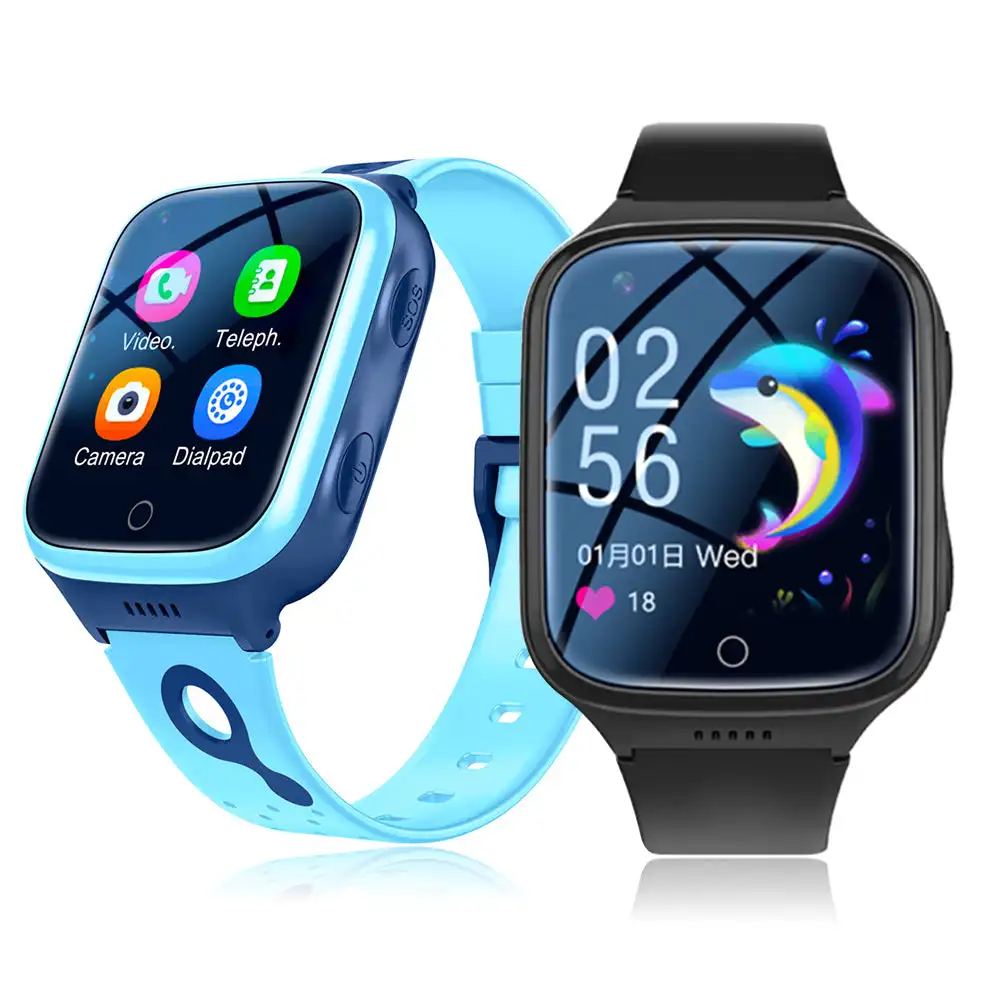 Children's Smart Watch Fitness Bracelet Waterproof GPS Tracker Heart Rate Blood Pressure Monitor Sport Smartwatch Gift for kids