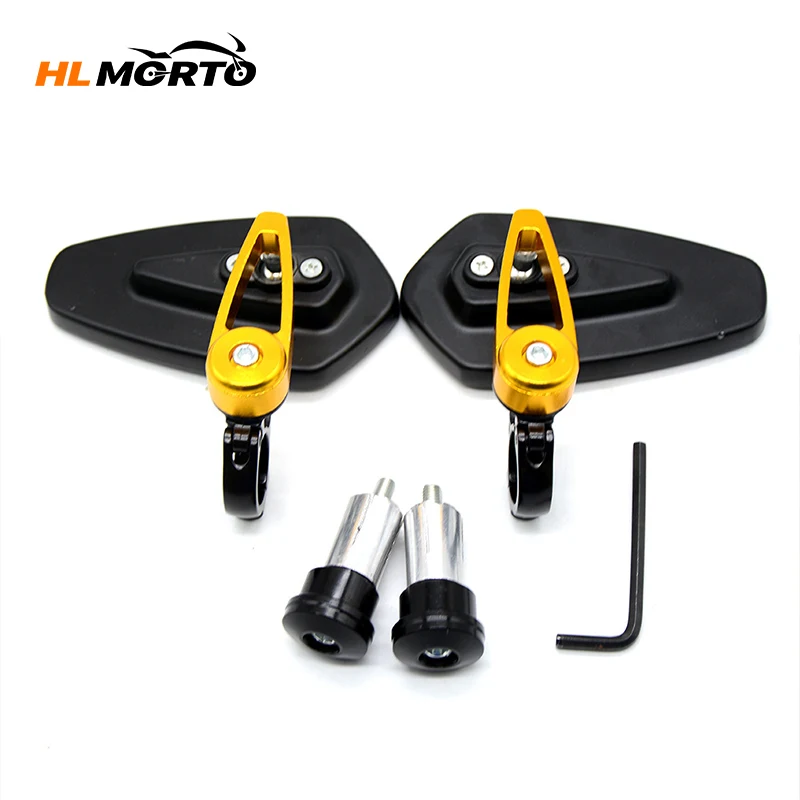 Specchi Retrovisori Laterali Manubrio Moto 22Mm Per Ducati Monster 1000 Monster 1100 Monster 1100 Evo Monster 696 Monster S2R