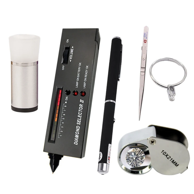Diamond Test Kit With Gem Tester Accuracy Jewelers Test Equipment