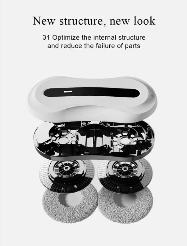 Description Picture 4 of itemWindow Self Cleaner Intelligence Automatic Glass Cleaner Robot Window with Water Tank Window Cleaning Robot