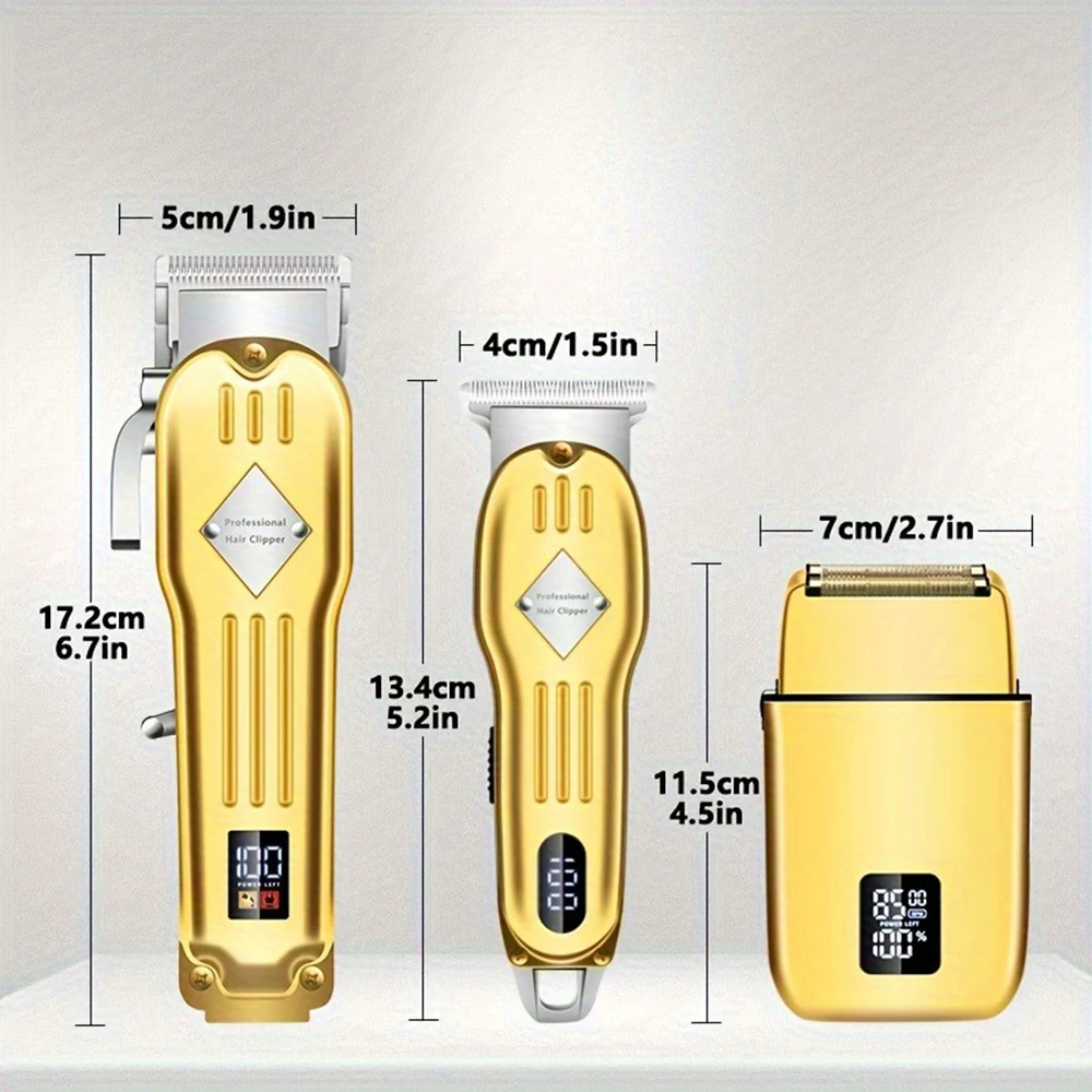 alt="The 3 in1 Hair Cutting Grooming Kit for Men, featuring Cordless Beard Trimming.