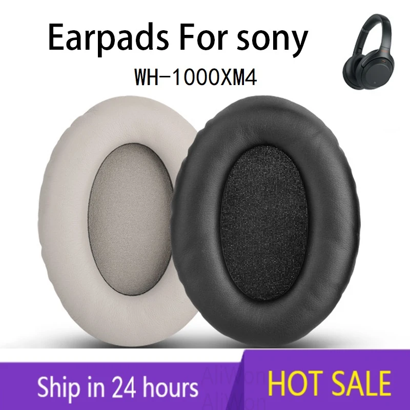 Cuscinetti Auricolari Di Ricambio Per Sony Wh-1000Xm2 1000X Wh1000Xm3 Wh1000Xm4 Cuffie Over-Ear Cuscini Auricolari In Morbida Pelle Memory Foam