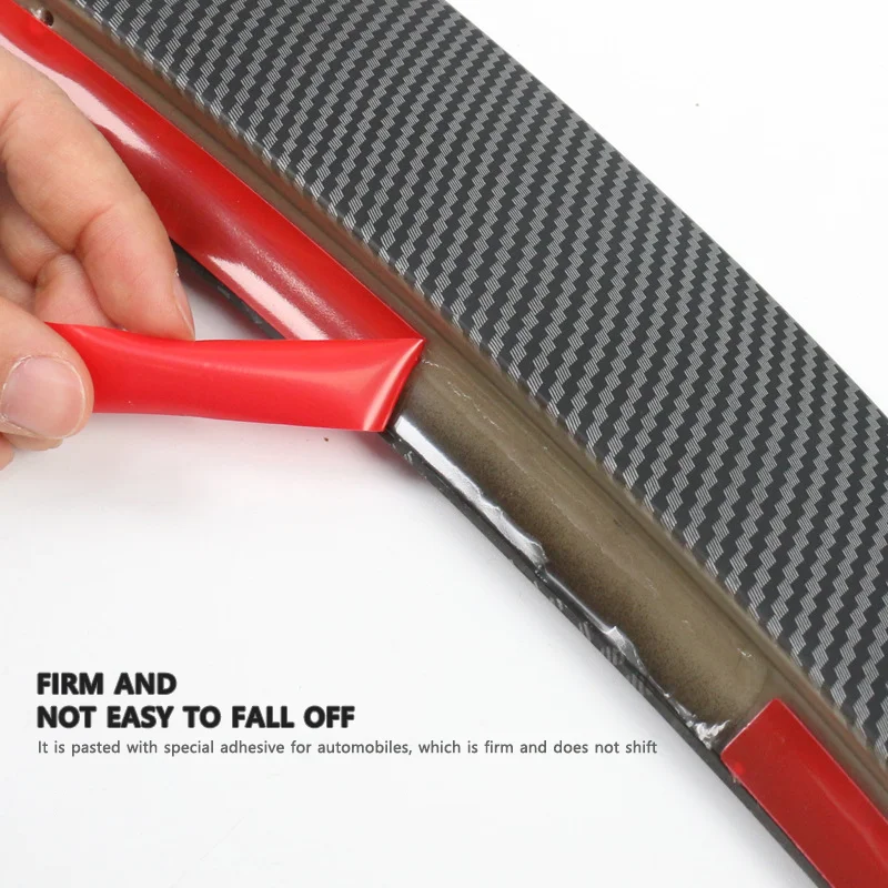 Car Rear Wing Spoiler For Tesla Model Y Tail Spoile Carbon Fiber Pattern Trunk Lid Spoiler Wing Punch-Free Installation car rear wing spoiler,car roof spoiler