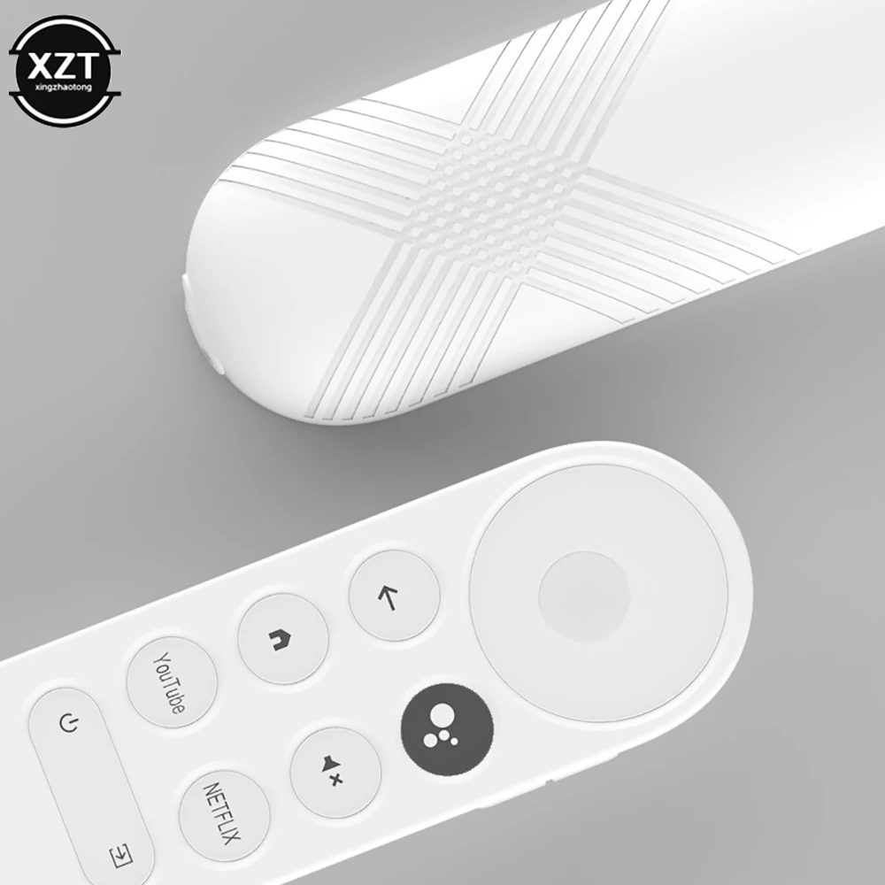 Silicone Protective Case for Google Chromecast SmartTV Remote Control Non-slip Soft Durable Shockpro